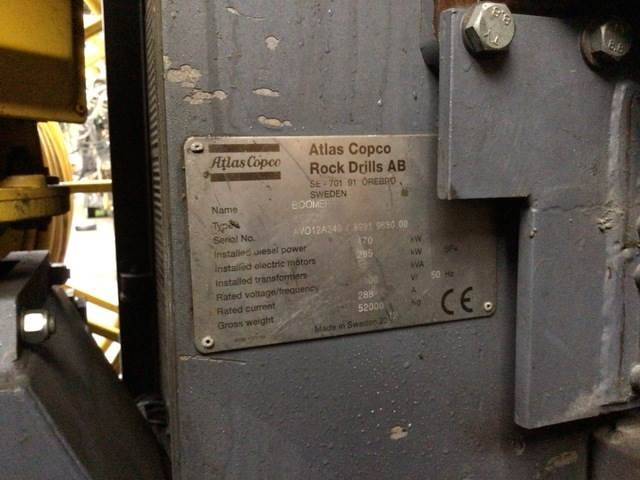 Atlas Copco XE3C - Gruvmaskin: bild 5 Atlas Copco XE3C - Gruvmaskin: bild 5