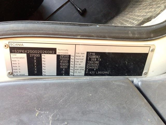 Scania P420LB - Betongbil: bild 5 Scania P420LB - Betongbil: bild 5