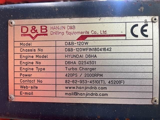 Hanjin D&B 120W - Borrmaskin: bild 5 Hanjin D&B 120W - Borrmaskin: bild 5