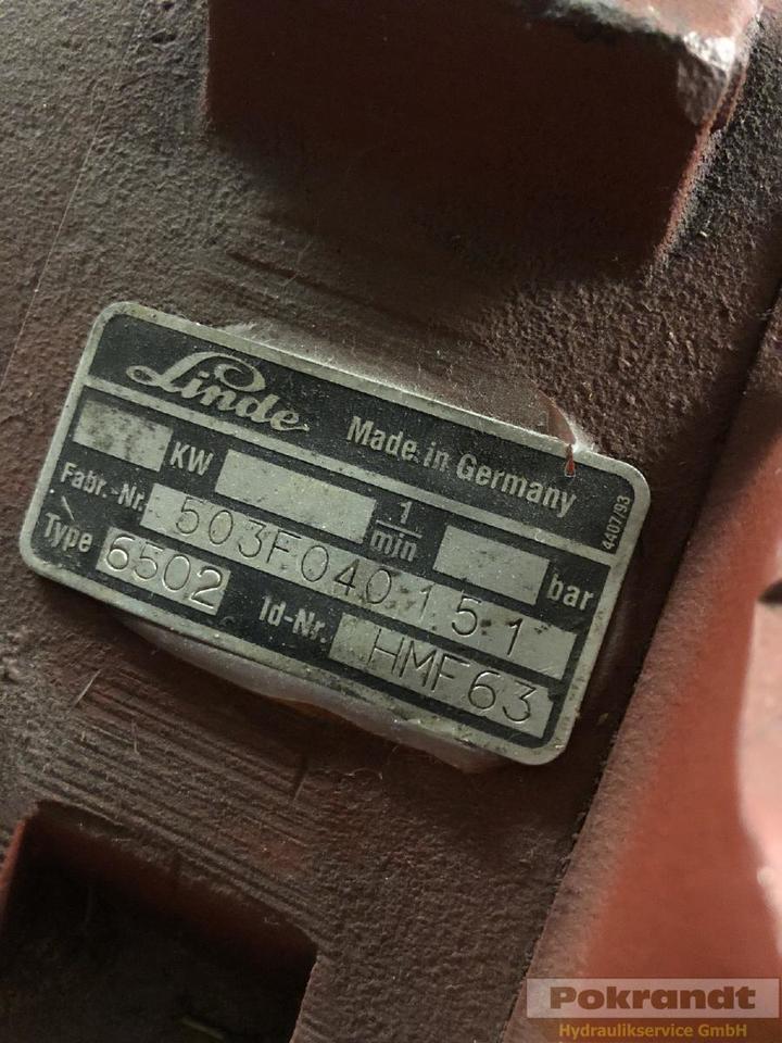 Linde HMF63 - Hydraulmotor: bild 3 Linde HMF63 - Hydraulmotor: bild 3