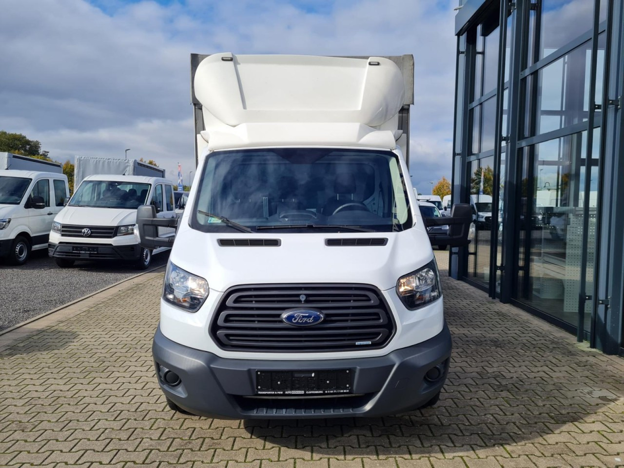 Ford Transit 35 Pritsche Schiebe Plane TDCi L3 KLIMA - Transportbil med kapell: bild 3 Ford Transit 35 Pritsche Schiebe Plane TDCi L3 KLIMA - Transportbil med kapell: bild 3