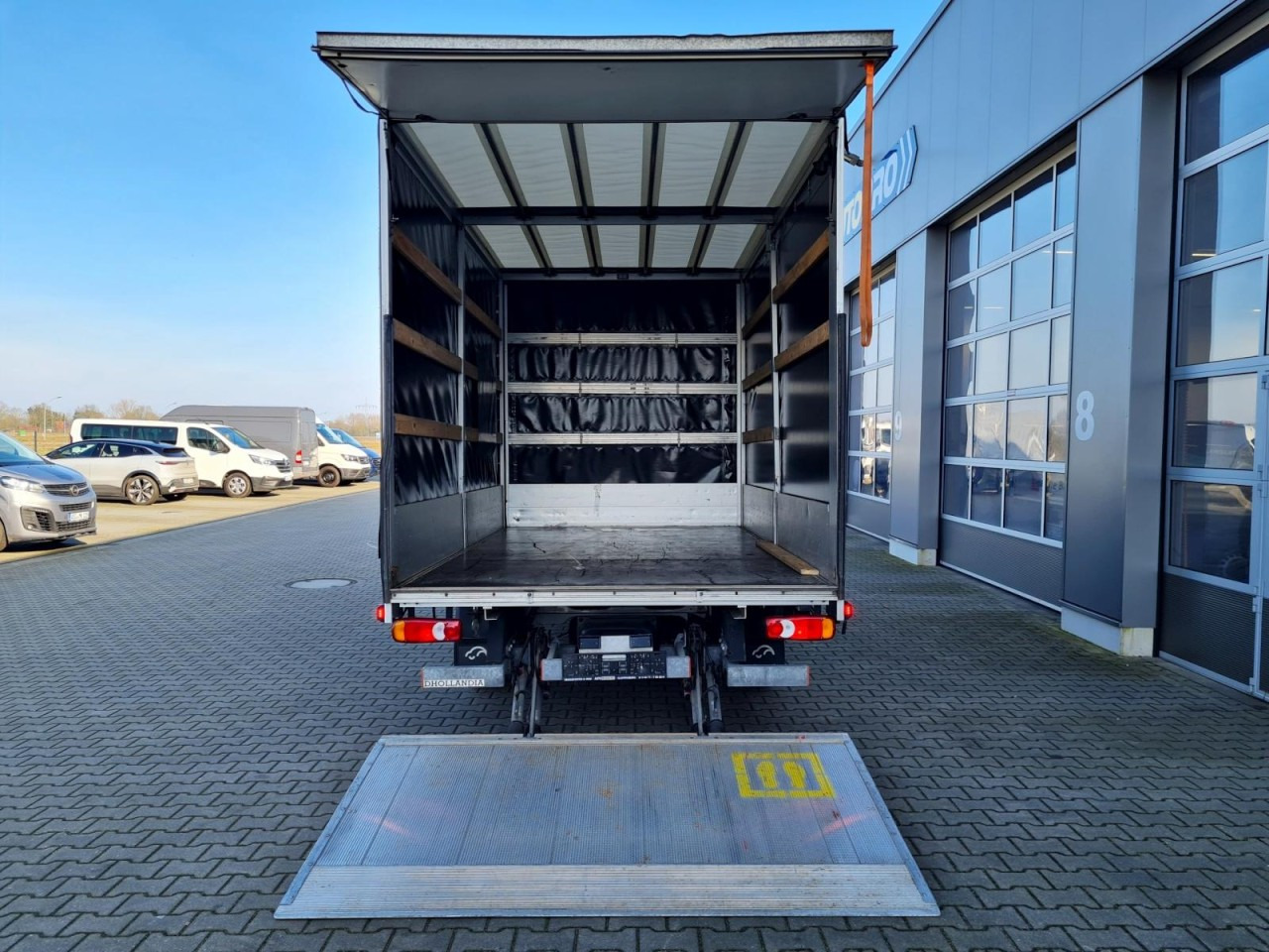 Opel Movano Pritsche Schiebe Plane LBW LUFTFEDER TEMPO - Transportbil med kapell: bild 5 Opel Movano Pritsche Schiebe Plane LBW LUFTFEDER TEMPO - Transportbil med kapell: bild 5