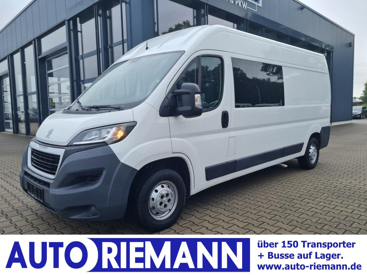 Peugeot Boxer Kasten L3H2 Doka 6-Sitze AHK PDC KLIMA - Små skåpbil, Dubbelhytt transportbil: bild 1 Peugeot Boxer Kasten L3H2 Doka 6-Sitze AHK PDC KLIMA - Små skåpbil, Dubbelhytt transportbil: bild 1