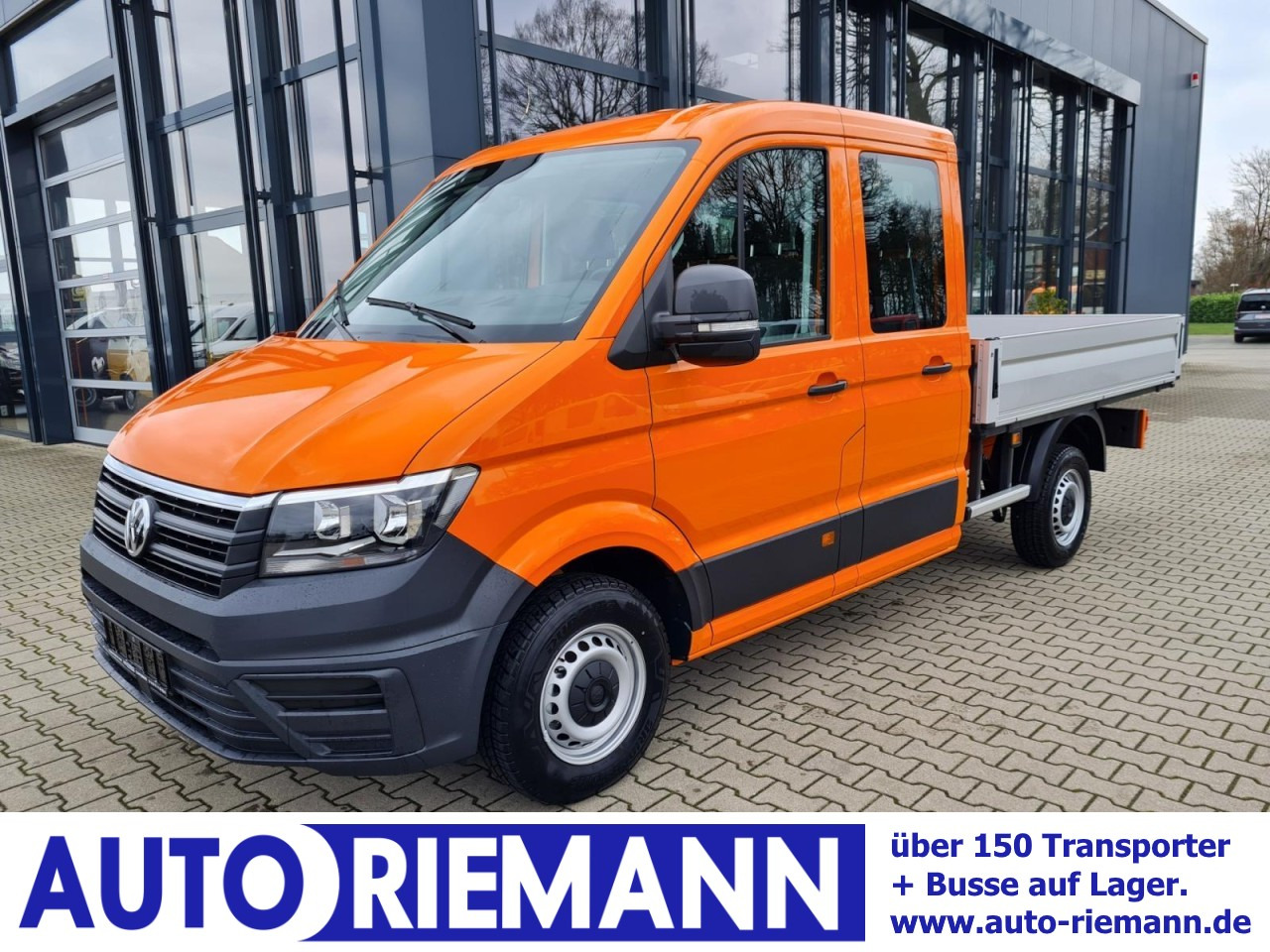 Volkswagen Crafter 35 Doka TDI MR KLIMA AHK Tempomat Ergositz - Transportbil med flak, Dubbelhytt transportbil: bild 1 Volkswagen Crafter 35 Doka TDI MR KLIMA AHK Tempomat Ergositz - Transportbil med flak, Dubbelhytt transportbil: bild 1