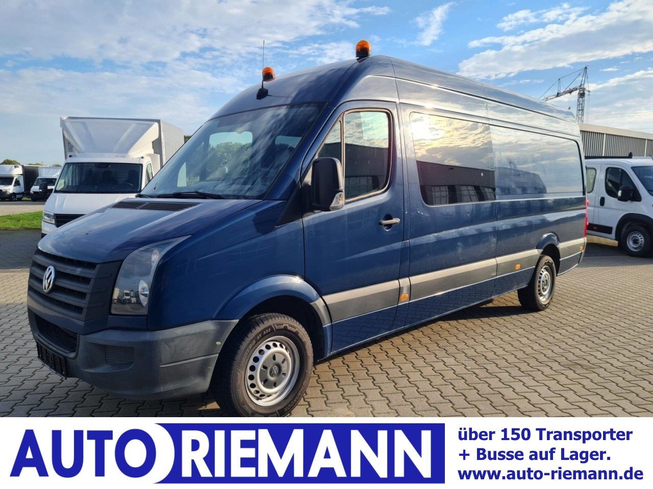 Volkswagen Crafter 35 Kasten Doka 5 Sitze AHK 3.5to REGALSYSTEM - Skåpbil, Dubbelhytt transportbil: bild 1 Volkswagen Crafter 35 Kasten Doka 5 Sitze AHK 3.5to REGALSYSTEM - Skåpbil, Dubbelhytt transportbil: bild 1