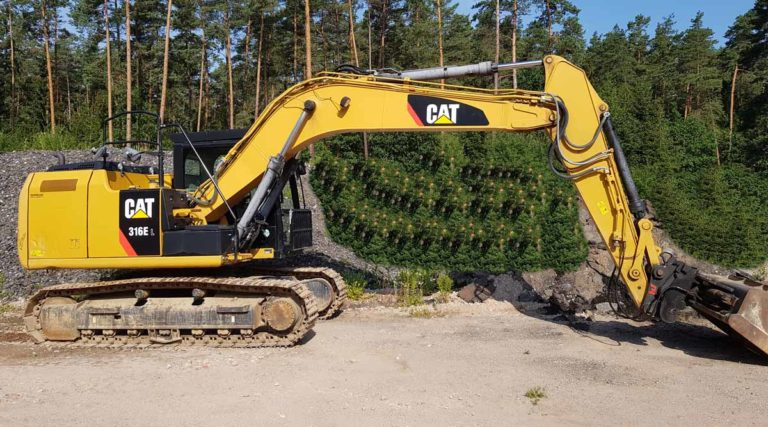 Caterpillar 316EL – crawler excavator / Kettenbagger - Bandgrävare: bild 1 Caterpillar 316EL – crawler excavator / Kettenbagger - Bandgrävare: bild 1