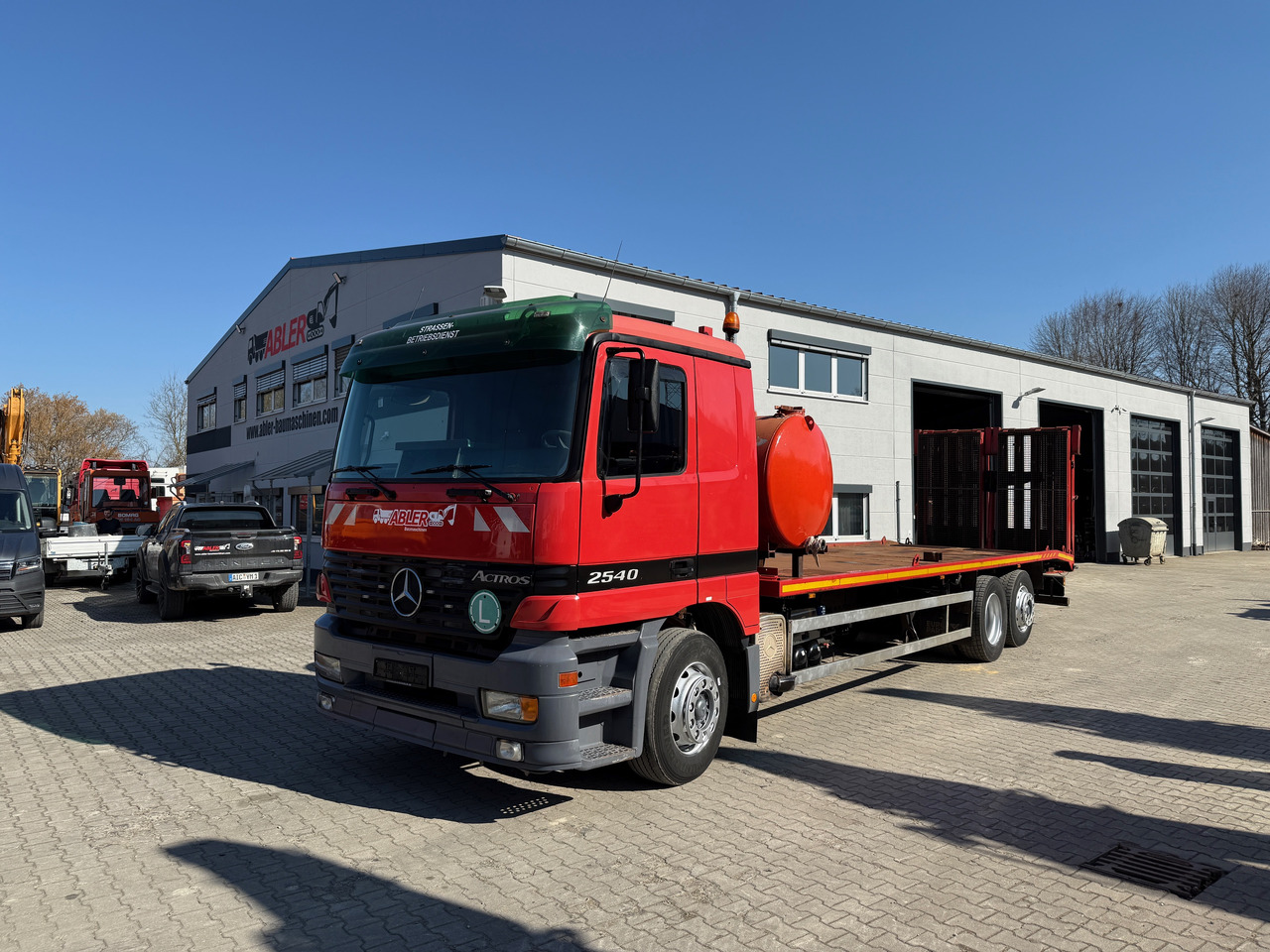 Mercedes-Benz 2540 Actros MP1 Baumaschinentrnasporter - Lastbil: bild 2 Mercedes-Benz 2540 Actros MP1 Baumaschinentrnasporter - Lastbil: bild 2