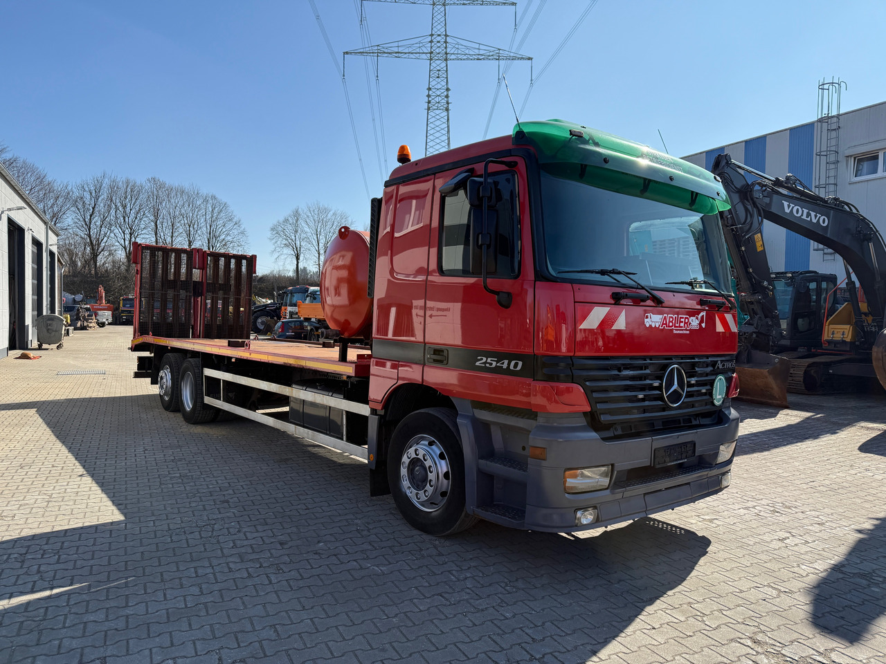 Mercedes-Benz 2540 Actros MP1 Baumaschinentrnasporter - Lastbil: bild 3 Mercedes-Benz 2540 Actros MP1 Baumaschinentrnasporter - Lastbil: bild 3