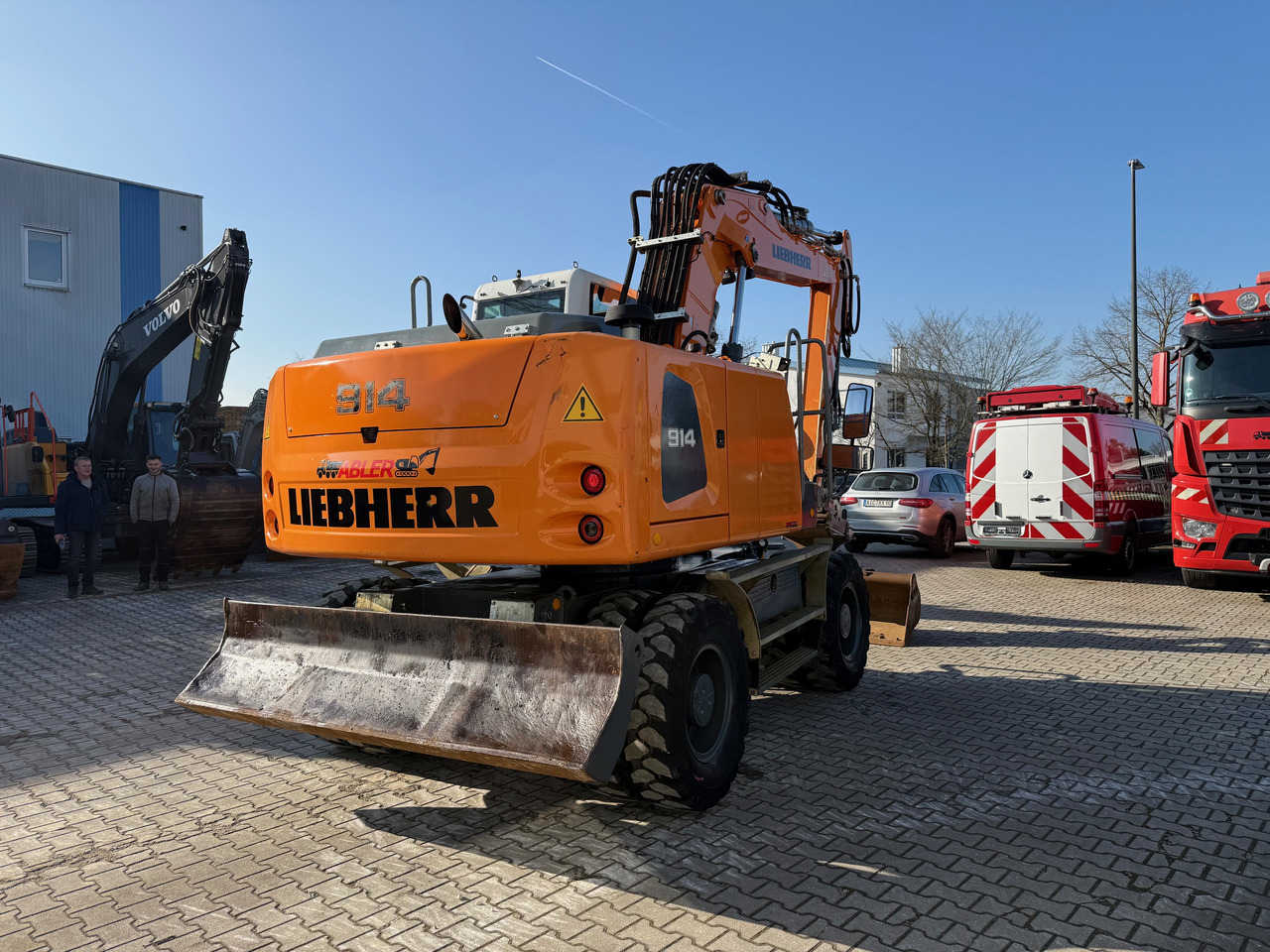 Liebherr A914 Mobilbagger OQ65 Klima - Grävmaskin på däck: bild 5 Liebherr A914 Mobilbagger OQ65 Klima - Grävmaskin på däck: bild 5