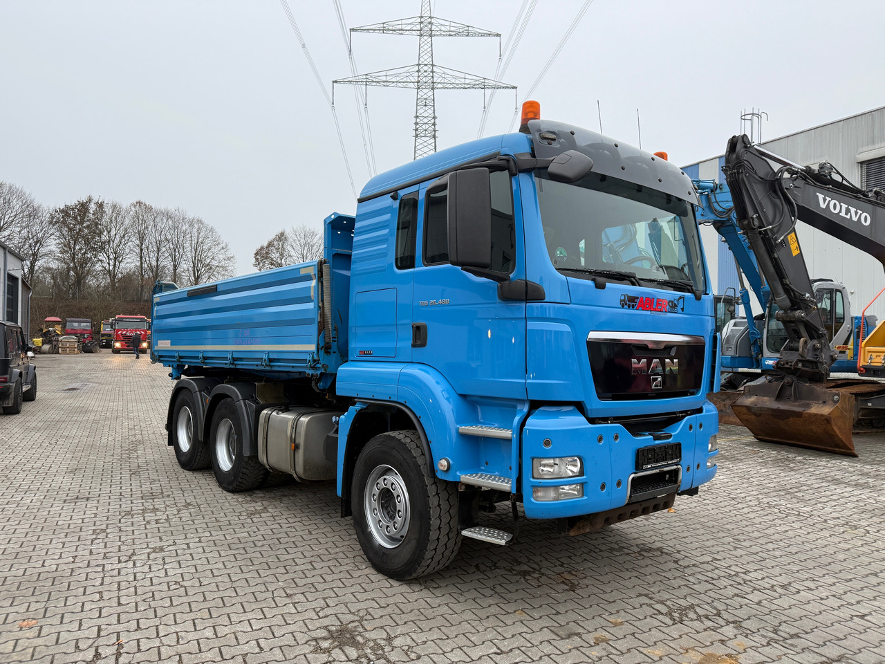 MAN TGS 26.480 3-Seiten-Kipper Retarder Klima - Tippbil lastbil: bild 3 MAN TGS 26.480 3-Seiten-Kipper Retarder Klima - Tippbil lastbil: bild 3