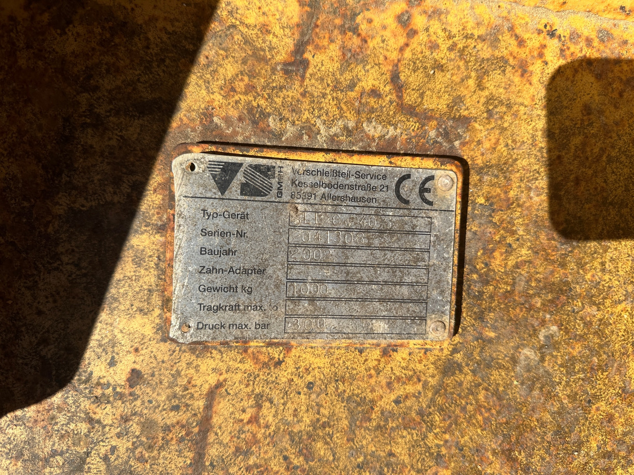 Verachtert CW 40S Schwenkbarer Tieflöffel 175 cm - Grävmaskinsskopa för Byggmaskiner: bild 5 Verachtert CW 40S Schwenkbarer Tieflöffel 175 cm - Grävmaskinsskopa för Byggmaskiner: bild 5