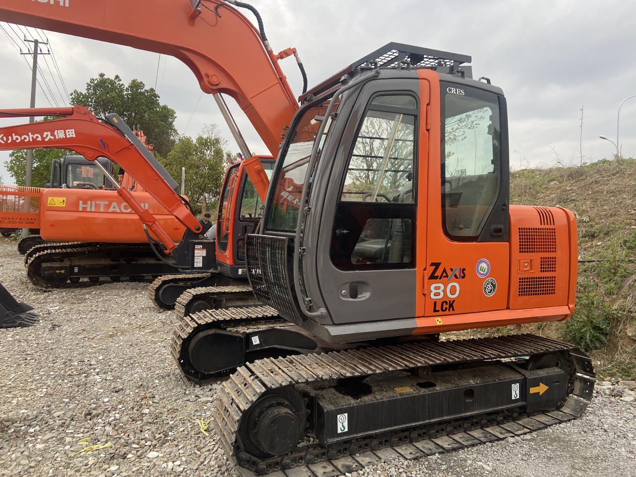 HITACHI ZX80 - Minigrävmaskin: bild 1 HITACHI ZX80 - Minigrävmaskin: bild 1