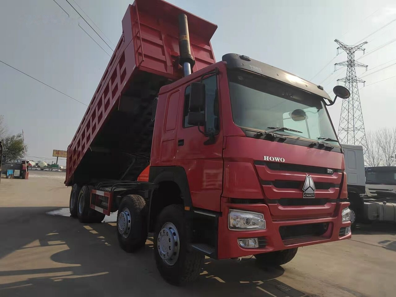 Howo Drive 371 - Tippbil lastbil: bild 3 Howo Drive 371 - Tippbil lastbil: bild 3