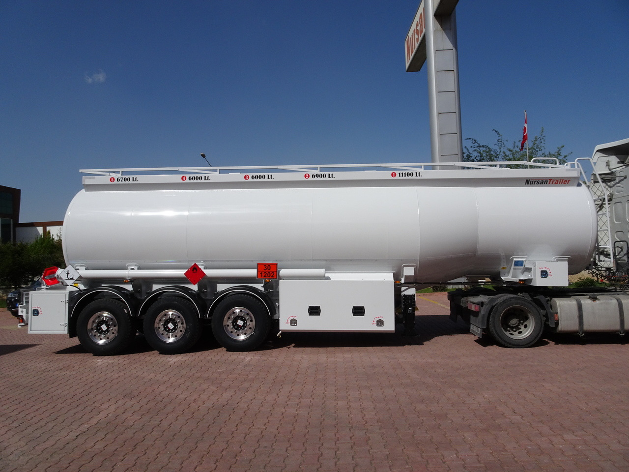 NURSAN Aluminium Tanker - Tanktrailer: bild 3 NURSAN Aluminium Tanker - Tanktrailer: bild 3