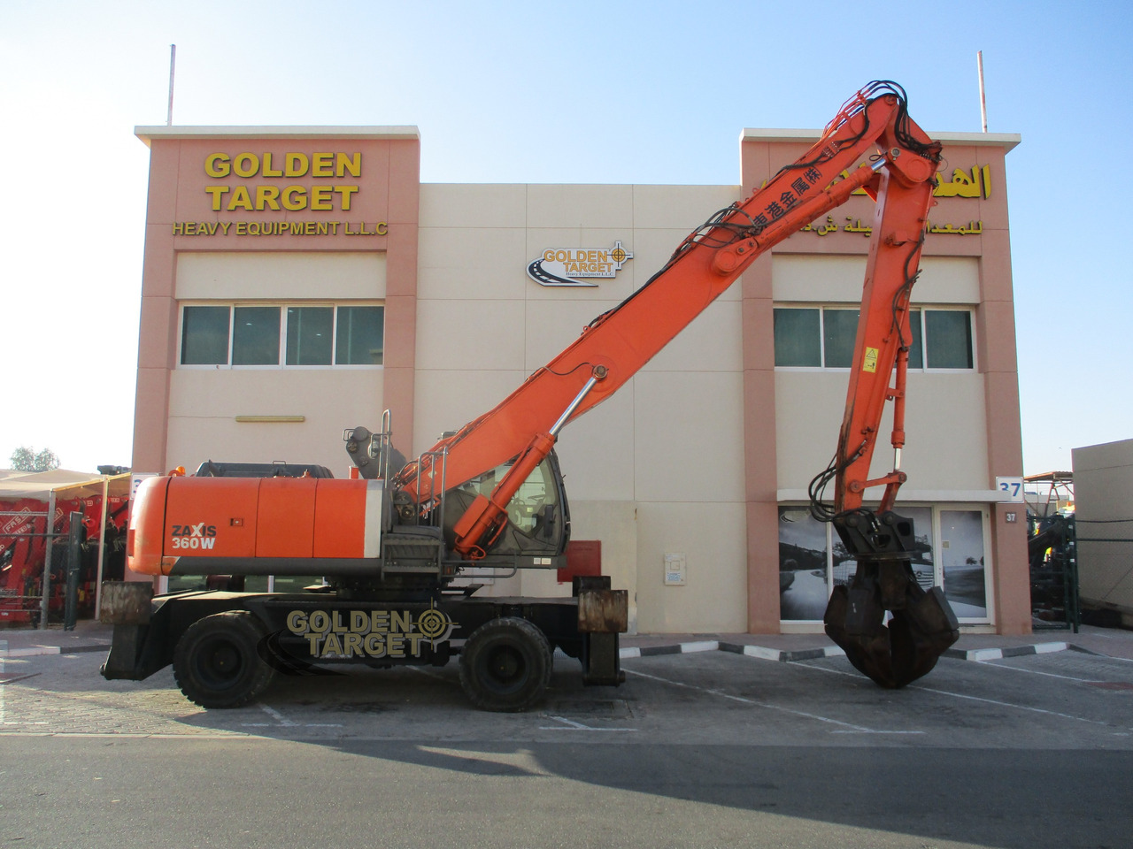 HITACHI ZX360-3 Hydraulic Wheel Excavator - Grävmaskin på däck: bild 5 HITACHI ZX360-3 Hydraulic Wheel Excavator - Grävmaskin på däck: bild 5