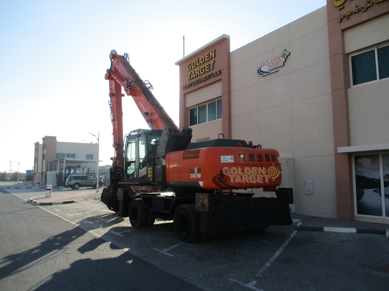 HITACHI ZX360-3 Hydraulic Wheel Excavator - Grävmaskin på däck: bild 3 HITACHI ZX360-3 Hydraulic Wheel Excavator - Grävmaskin på däck: bild 3