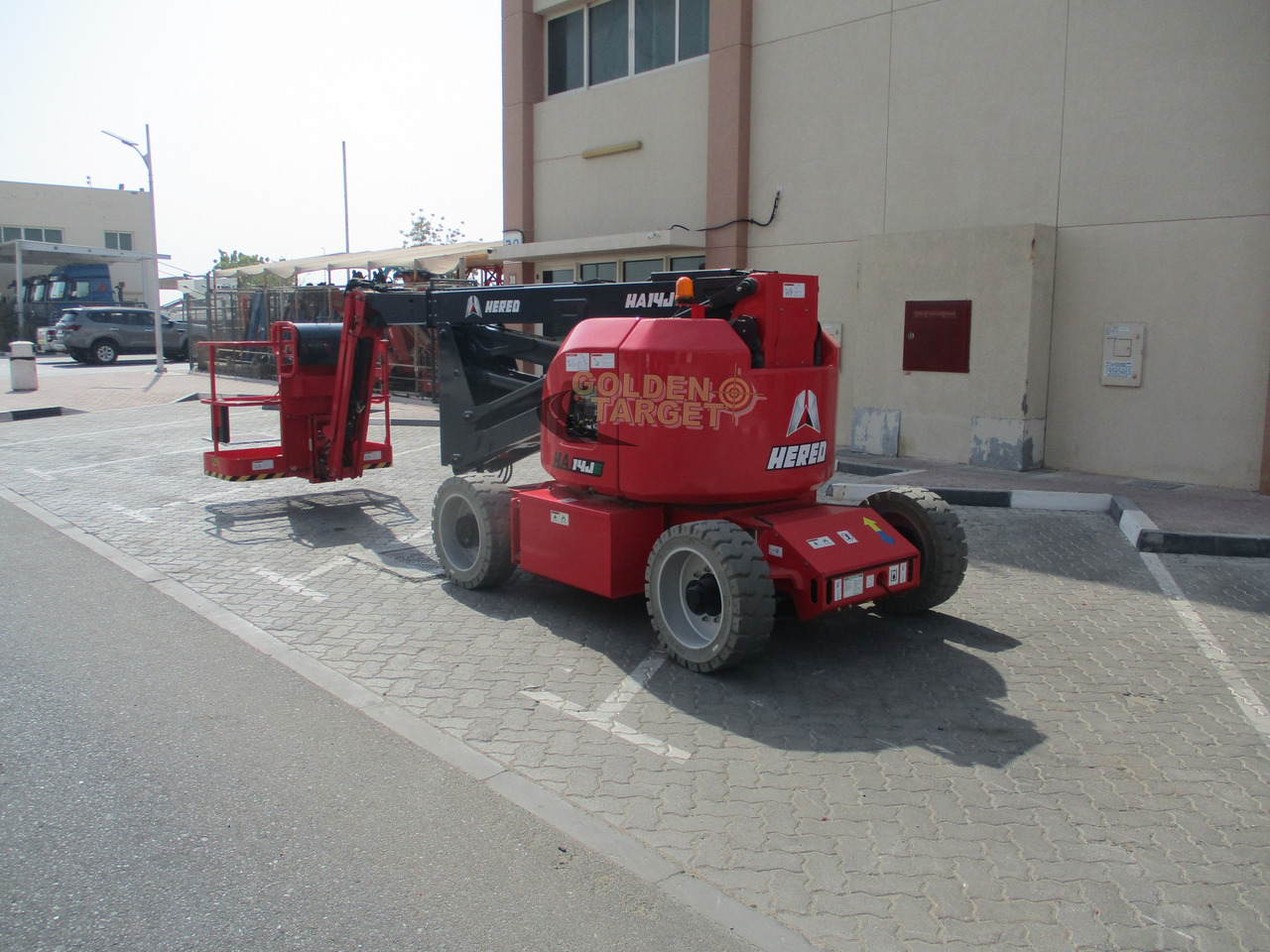 Hered HA14JE Electric Articulating Boom Lift - Bomlift: bild 3 Hered HA14JE Electric Articulating Boom Lift - Bomlift: bild 3