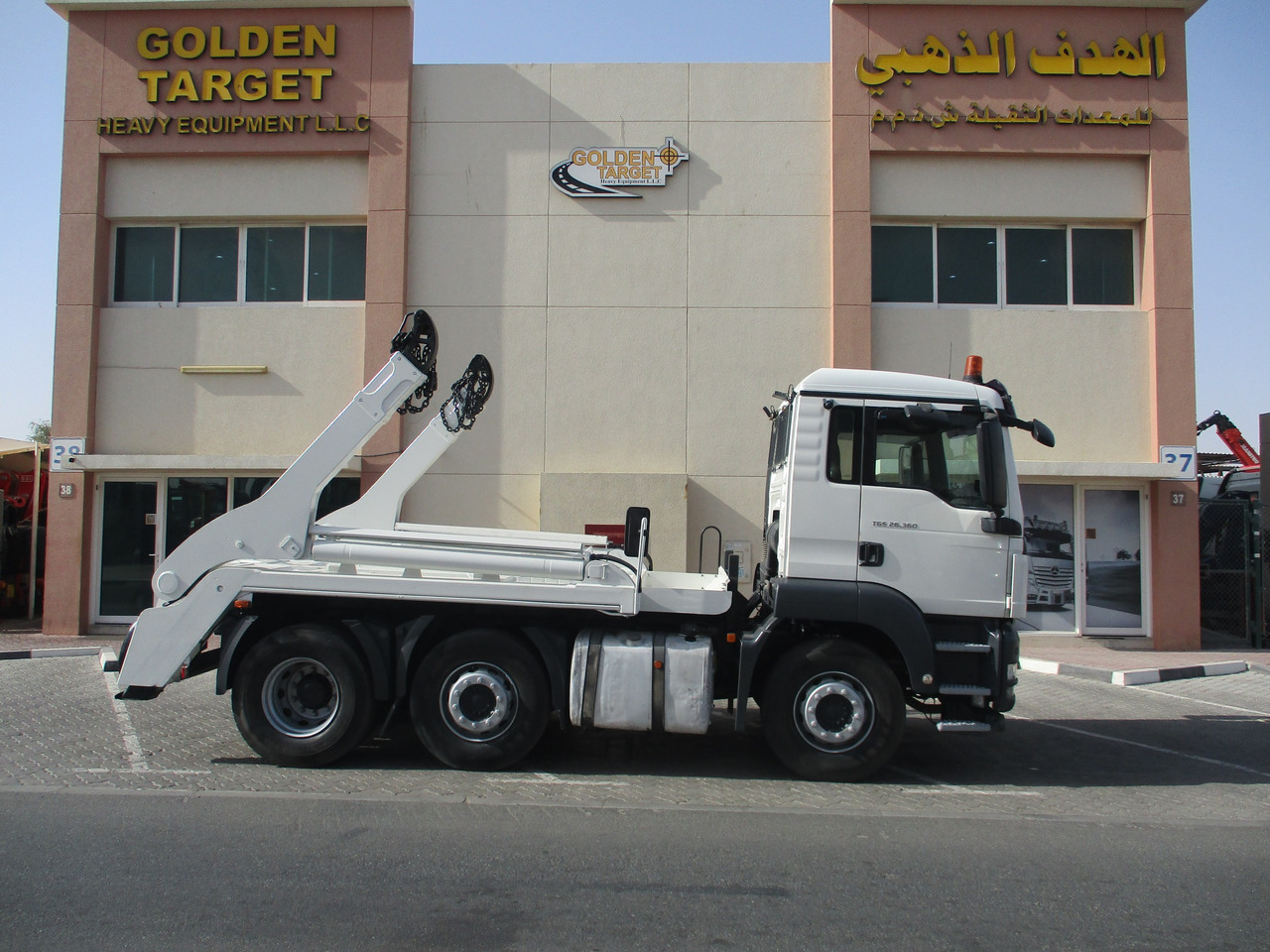 MAN TGS 26.360 6x2 Skip Loader - Liftdumper lastbil: bild 5 MAN TGS 26.360 6x2 Skip Loader - Liftdumper lastbil: bild 5