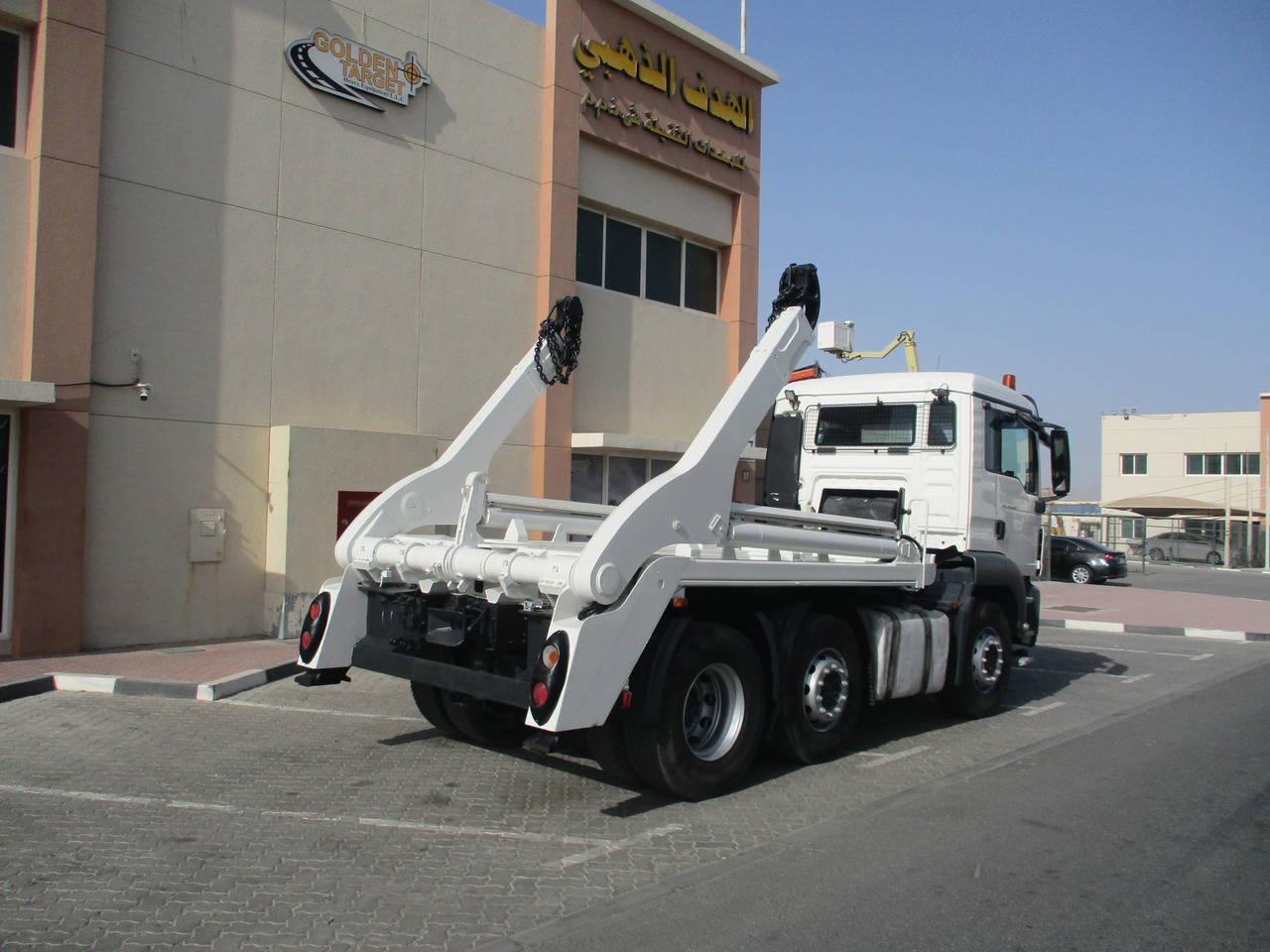 MAN TGS 26.360 6x2 Skip Loader - Liftdumper lastbil: bild 3 MAN TGS 26.360 6x2 Skip Loader - Liftdumper lastbil: bild 3