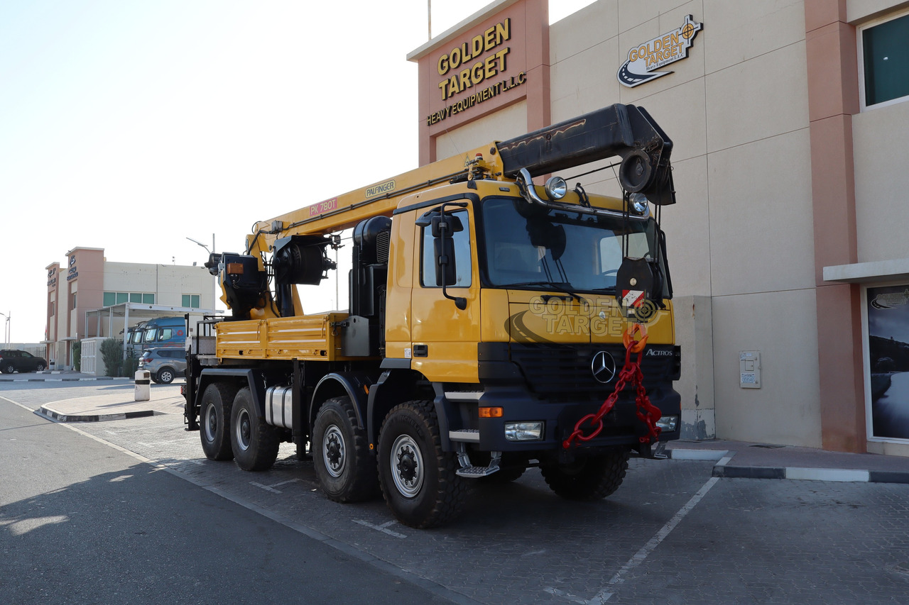 MERCEDES-BENZ Actros 4143 8x8 with Palfinger PK780T Crane - Kranbil: bild 1 MERCEDES-BENZ Actros 4143 8x8 with Palfinger PK780T Crane - Kranbil: bild 1