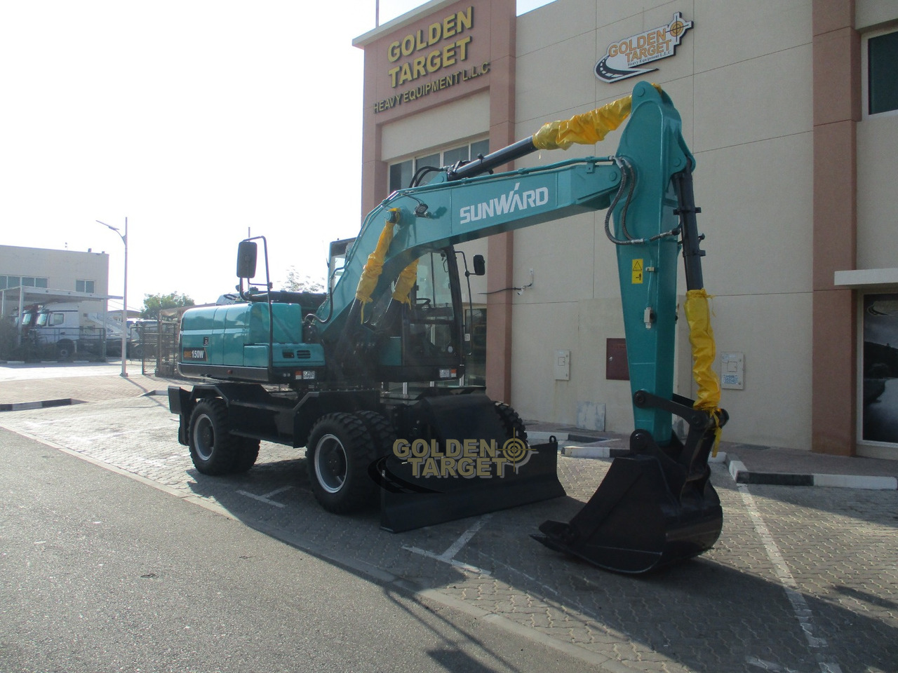 SUNWARD SWE150W Wheel Excavator - Grävmaskin på däck: bild 1 SUNWARD SWE150W Wheel Excavator - Grävmaskin på däck: bild 1