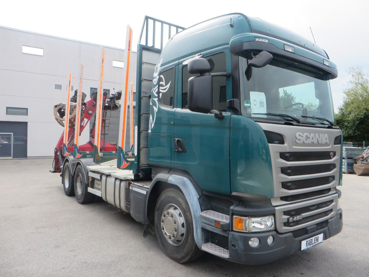 Scania G450 6x4Timber - Timmerbil, Kranbil: bild 2 Scania G450 6x4Timber - Timmerbil, Kranbil: bild 2