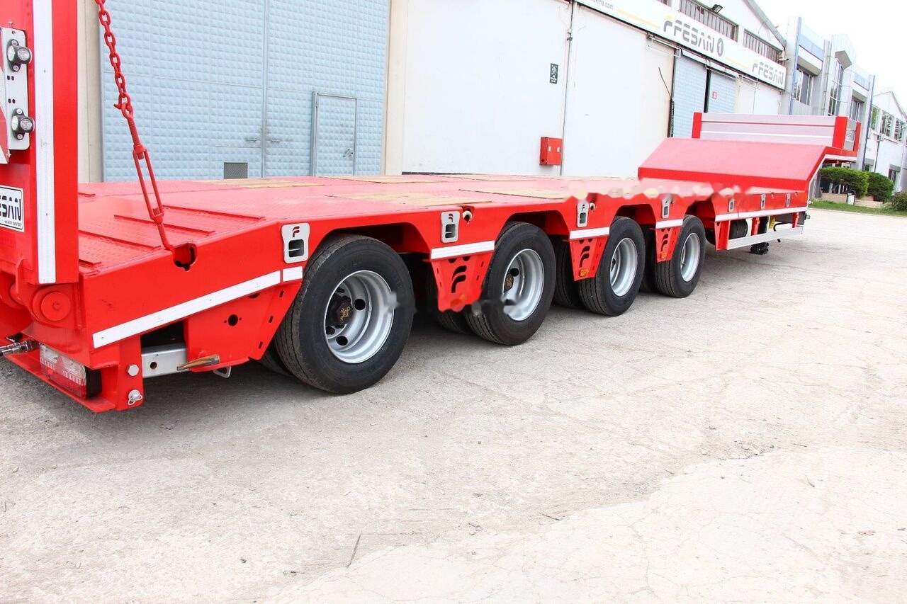 Fesan 4 AXLES LOWBED - Låg lastare semitrailer: bild 4 Fesan 4 AXLES LOWBED - Låg lastare semitrailer: bild 4