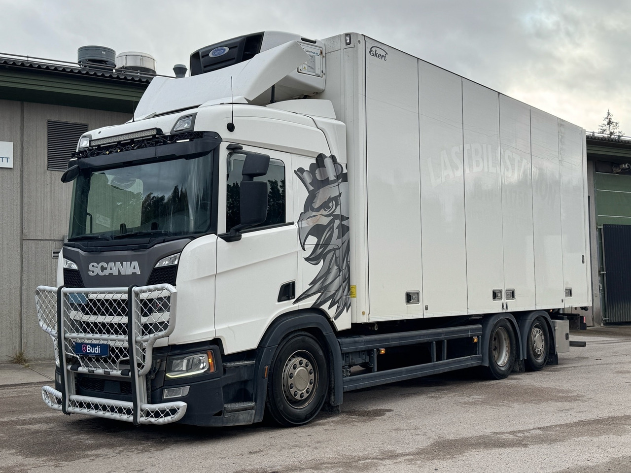 Kylbil Scania R450 B 6X2 NB -2019 | Carrier | Full-luft - Kylbil lastbil: bild 1 Kylbil Scania R450 B 6X2 NB -2019 | Carrier | Full-luft - Kylbil lastbil: bild 1