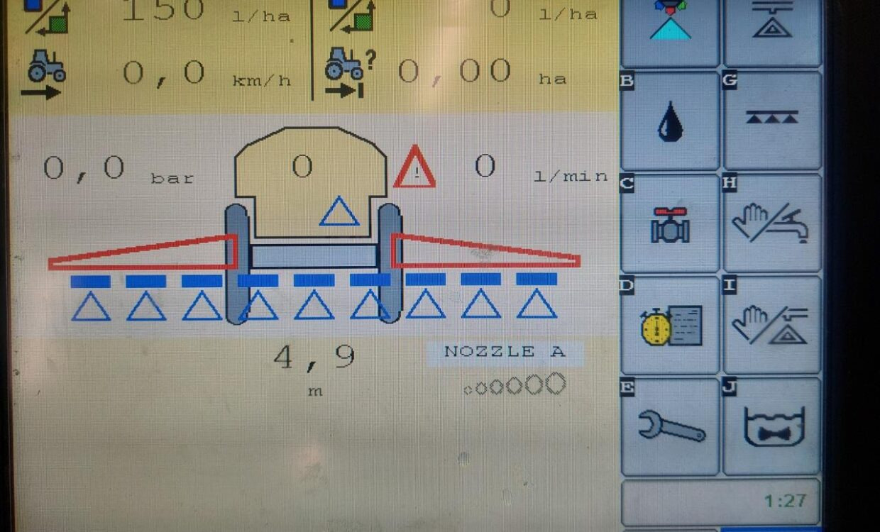 Spruta Kverneland iXtra Life 1200L ISO-BUS: bild 11 Spruta Kverneland iXtra Life 1200L ISO-BUS: bild 11