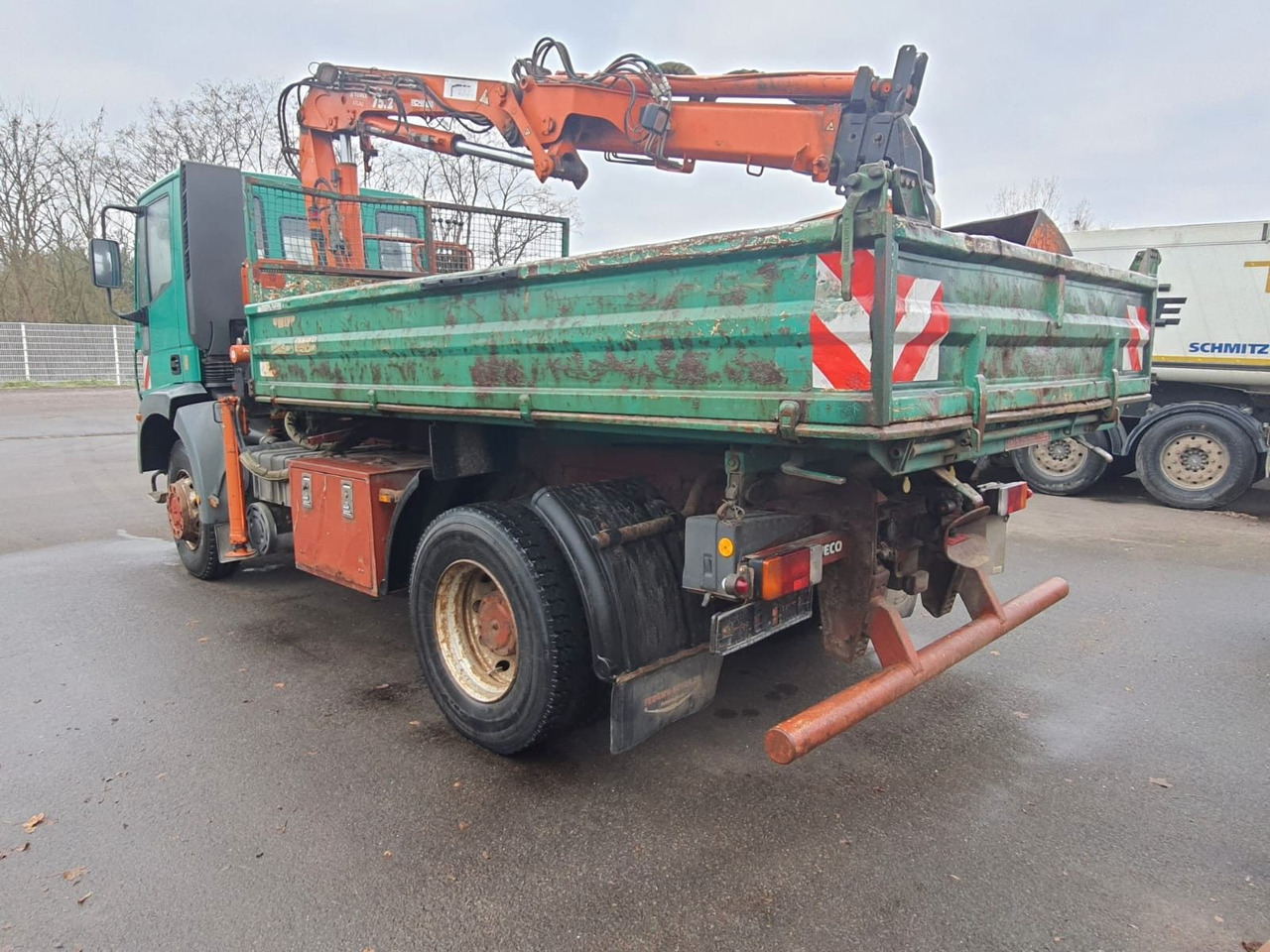 Iveco ML140E18 Dreiseitenkipper 4x4 mit Kran+Greifere - Tippbil lastbil: bild 3 Iveco ML140E18 Dreiseitenkipper 4x4 mit Kran+Greifere - Tippbil lastbil: bild 3