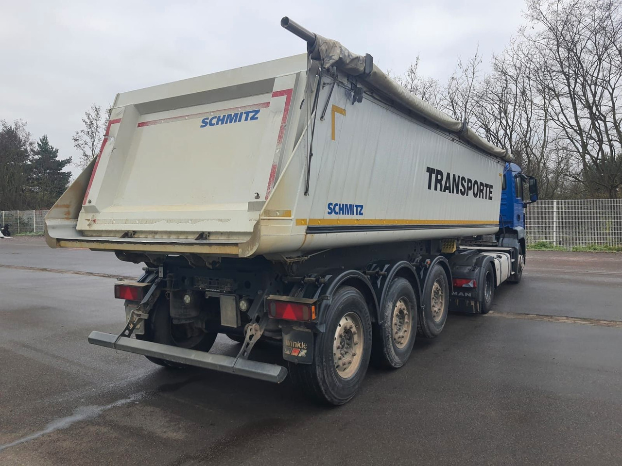 Schmitz Cargobull Alumulde SKI 24 - Tippbil semitrailer: bild 2 Schmitz Cargobull Alumulde SKI 24 - Tippbil semitrailer: bild 2