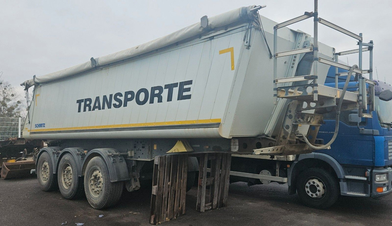 Schmitz Cargobull SKI 24 SL 7.2 Alumulde - Tippbil semitrailer: bild 1 Schmitz Cargobull SKI 24 SL 7.2 Alumulde - Tippbil semitrailer: bild 1