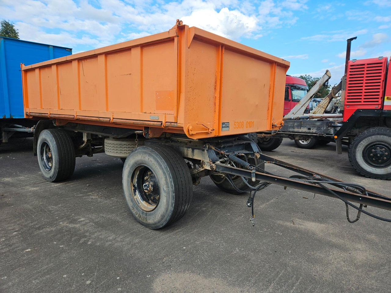 Tebbe ZK 180 Kippanhänger - Tippsläp: bild 1 Tebbe ZK 180 Kippanhänger - Tippsläp: bild 1