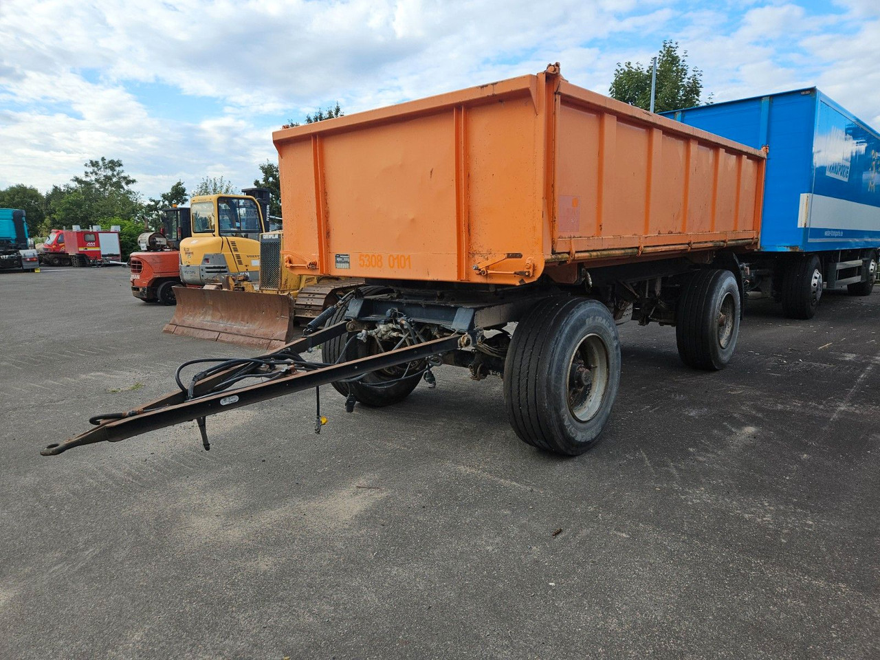 Tebbe ZK 180 Kippanhänger - Tippsläp: bild 4 Tebbe ZK 180 Kippanhänger - Tippsläp: bild 4