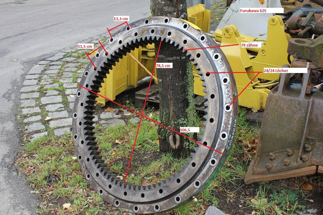 Furukawa 625 - Svängkrans för Byggmaskiner: bild 3 Furukawa 625 - Svängkrans för Byggmaskiner: bild 3