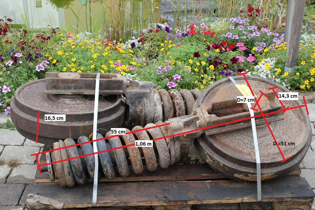 Hitachi FH 200LC - Larvband - Rulle för Byggmaskiner: bild 4 Hitachi FH 200LC - Larvband - Rulle för Byggmaskiner: bild 4