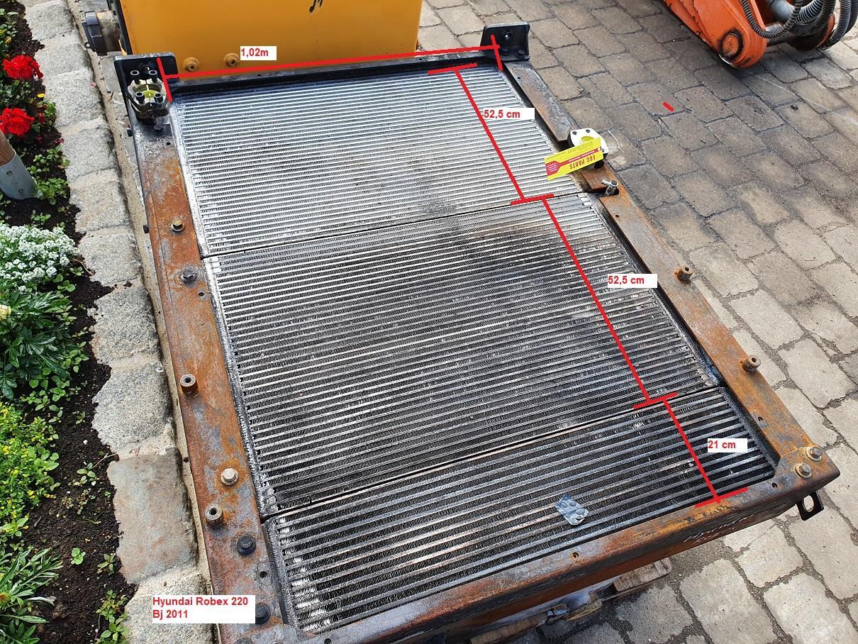 Hyundai Robex 220 LC 9A - Kylsystem för Byggmaskiner: bild 5 Hyundai Robex 220 LC 9A - Kylsystem för Byggmaskiner: bild 5