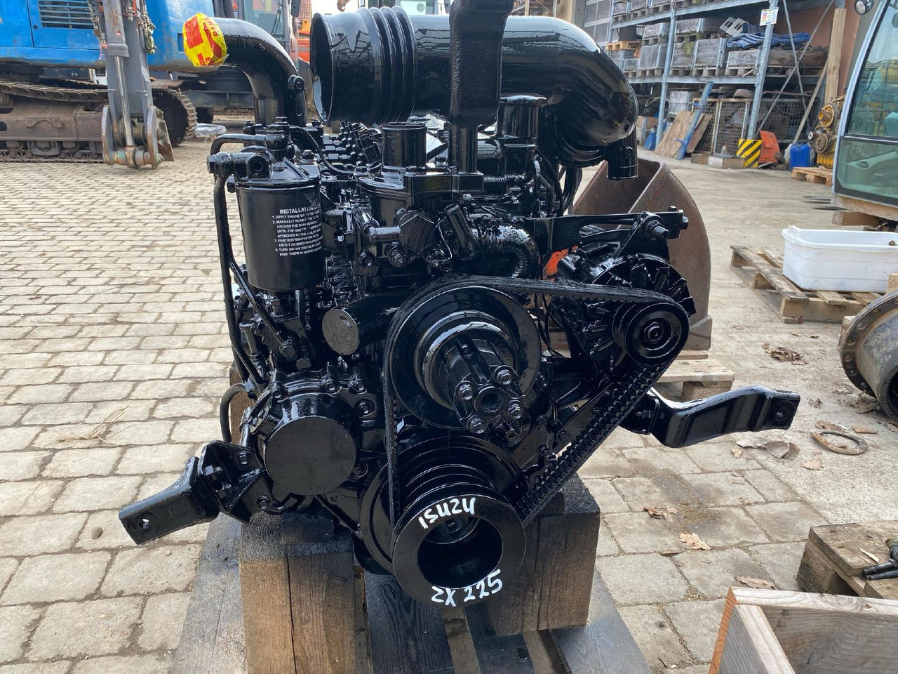 Isuzu AA6BG1T aus ZX 225 - Motor för Byggmaskiner: bild 4 Isuzu AA6BG1T aus ZX 225 - Motor för Byggmaskiner: bild 4