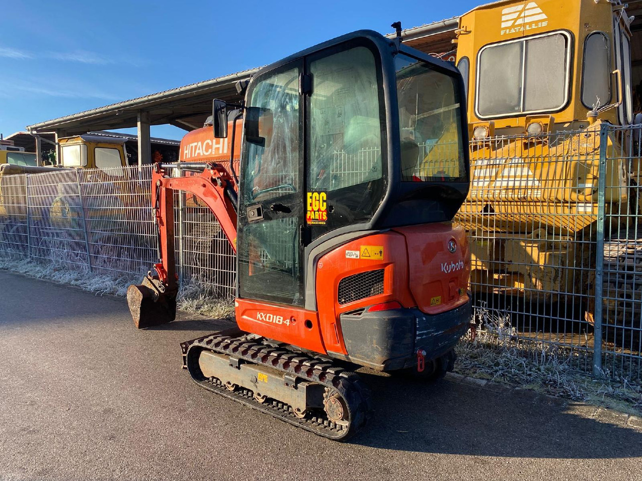 Minigrävmaskin Kubota KX 018: bild 7