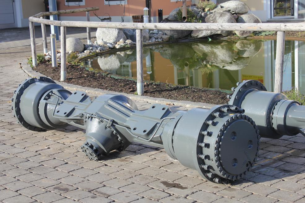 Axel och reservdelar för Byggmaskiner Liebherr LH 551 Achse 411/LK: bild 7