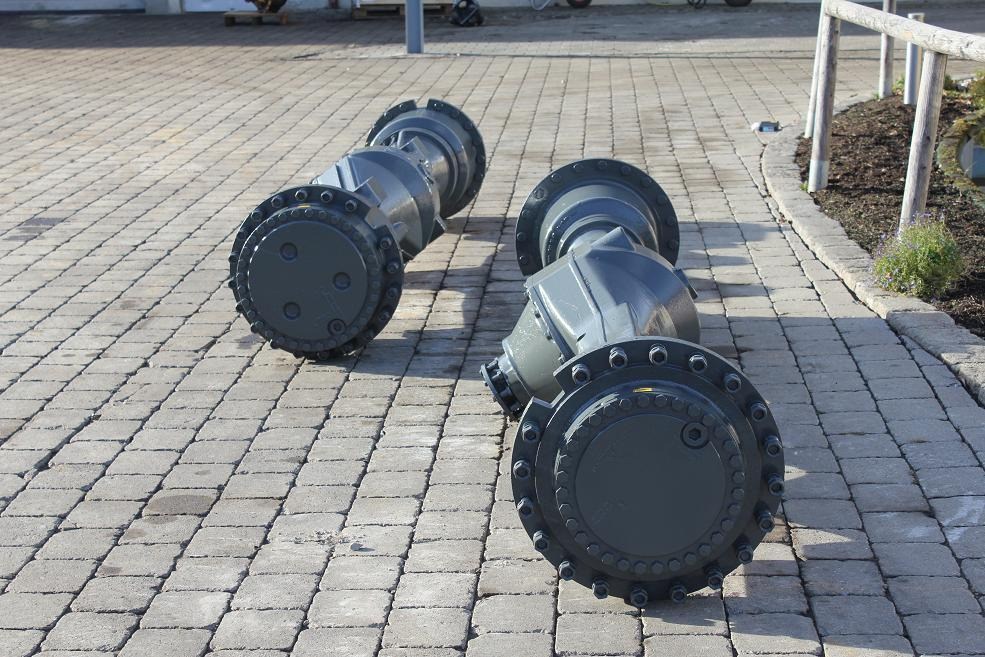 Axel och reservdelar för Byggmaskiner Liebherr LH 551 Achse 411/LK: bild 10