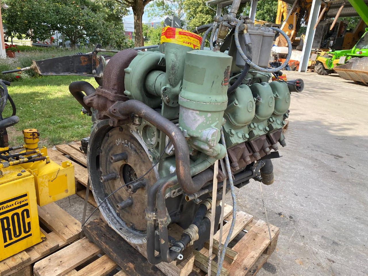 Motor för Byggmaskiner Mercedes Benz OM 421 aus PB 240: bild 6