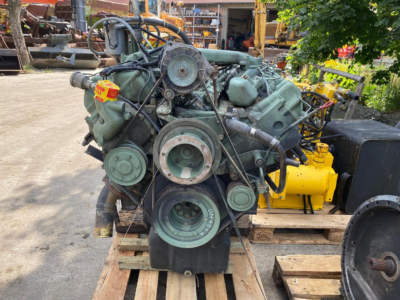 Mercedes Benz OM 421 aus PB 240 - Motor för Byggmaskiner: bild 4 Mercedes Benz OM 421 aus PB 240 - Motor för Byggmaskiner: bild 4