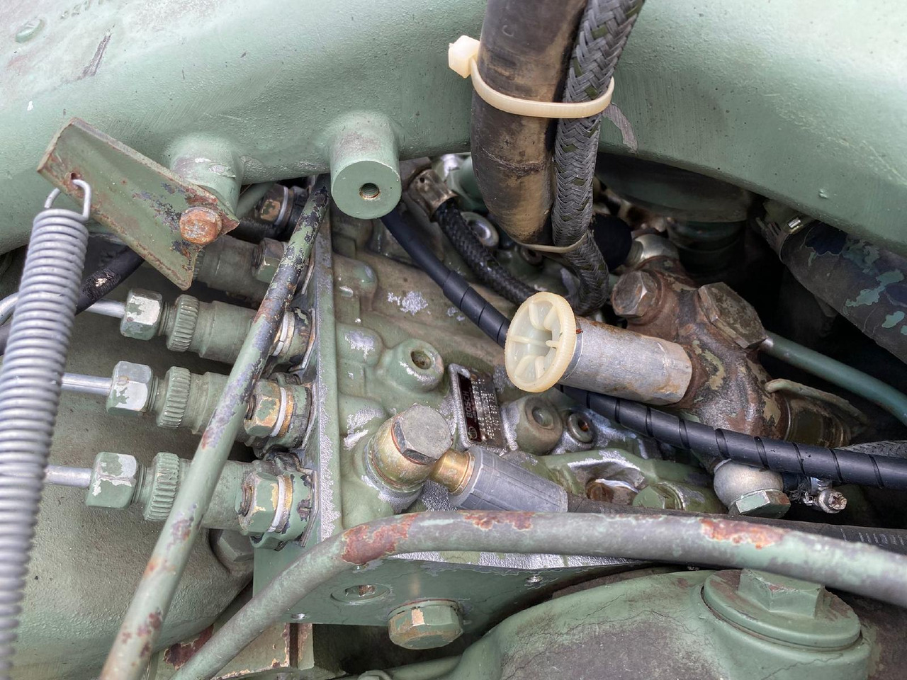 Motor för Byggmaskiner Mercedes Benz OM 421 aus PB 240: bild 9