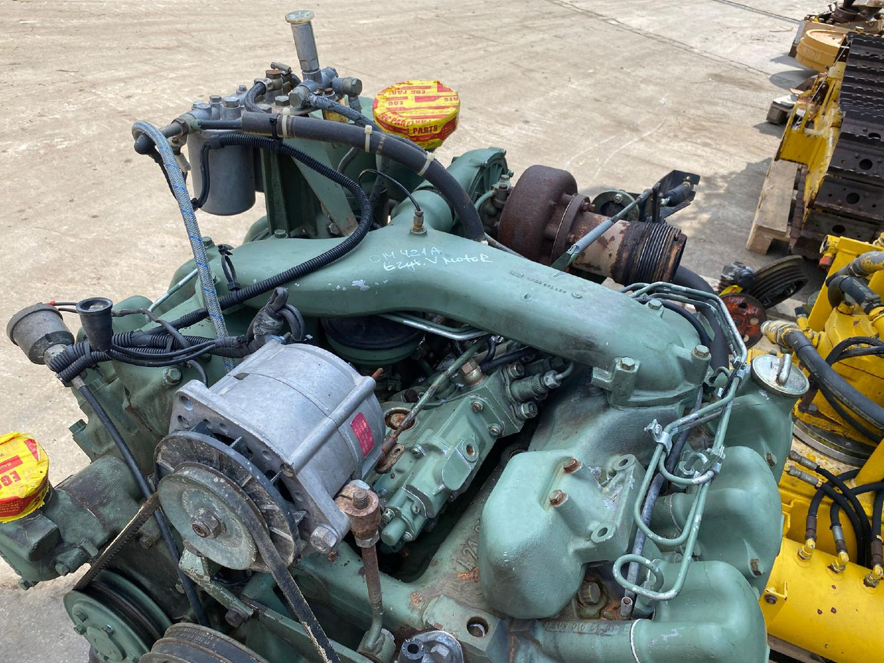 Motor för Byggmaskiner Mercedes Benz OM 421 aus PB 240: bild 8