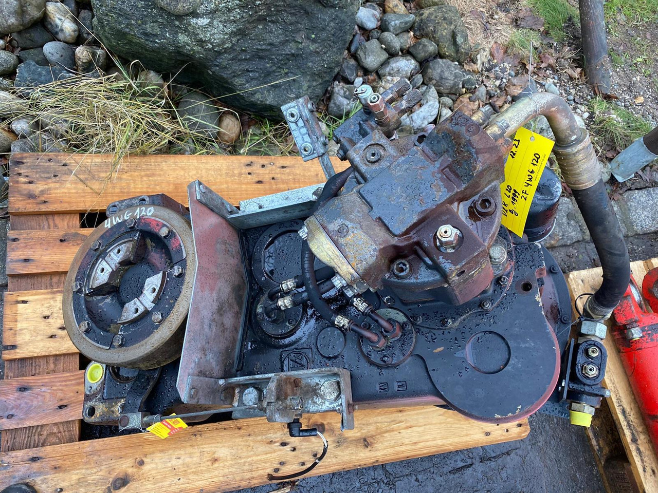 O&K ZF 4WG 120 aus L20 - Transmission för Byggmaskiner: bild 3 O&K ZF 4WG 120 aus L20 - Transmission för Byggmaskiner: bild 3