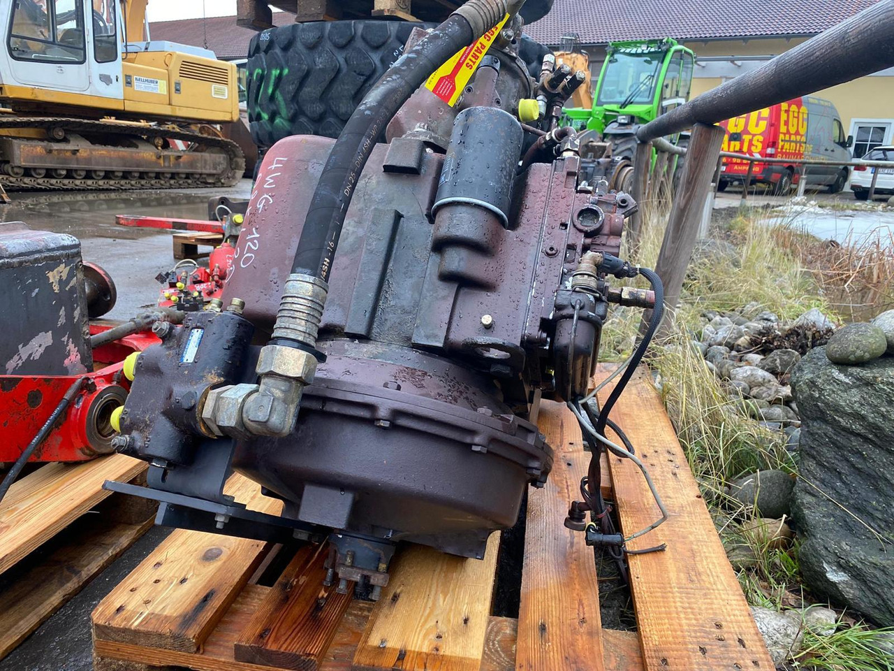 O&K ZF 4WG 120 aus L20 - Transmission för Byggmaskiner: bild 5 O&K ZF 4WG 120 aus L20 - Transmission för Byggmaskiner: bild 5