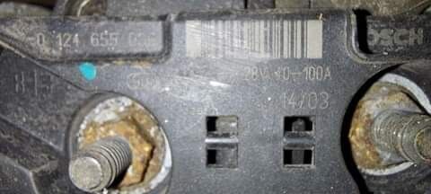 Bosch , 110A , 28V DAF CF75, XF 95 - Generator för Lastbil: bild 4 Bosch , 110A , 28V DAF CF75, XF 95 - Generator för Lastbil: bild 4