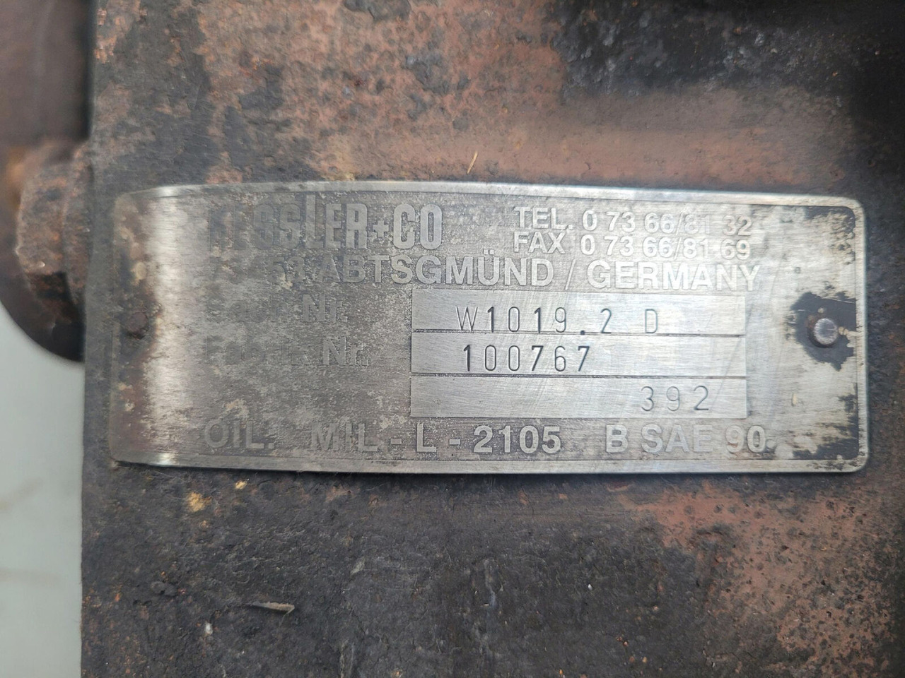 Grove GMK 4075 dropbox - Transmission för Mobilkran: bild 5 Grove GMK 4075 dropbox - Transmission för Mobilkran: bild 5