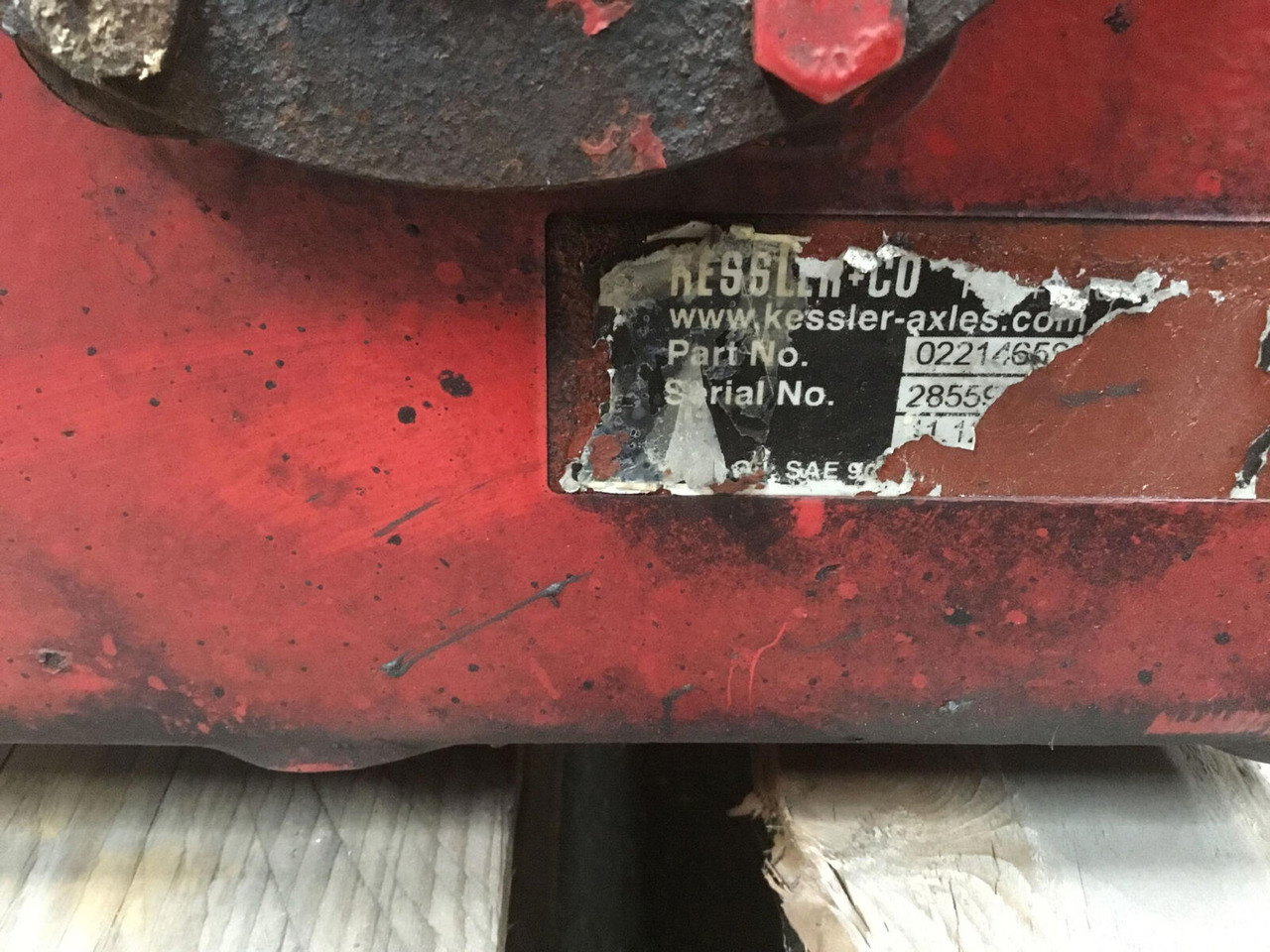 Grove GMK 5130-1 axle 2 diff box - Differential för Mobilkran: bild 5 Grove GMK 5130-1 axle 2 diff box - Differential för Mobilkran: bild 5